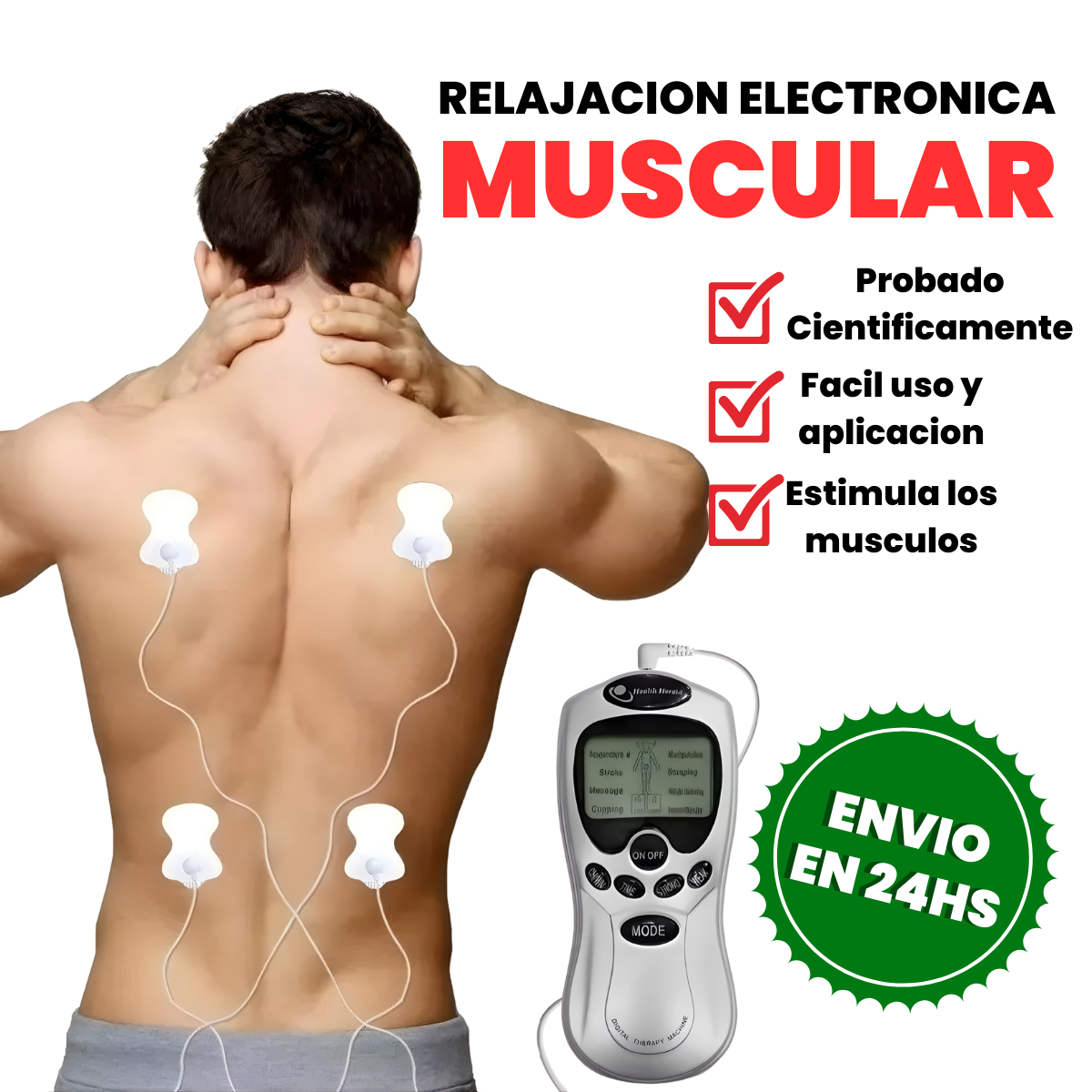 Masajeador Terapéutico ST Pro (15 Modos)