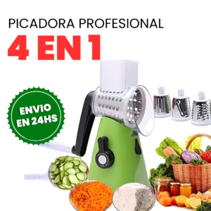 Rallador Giratorio 3 en 1 Profesional
