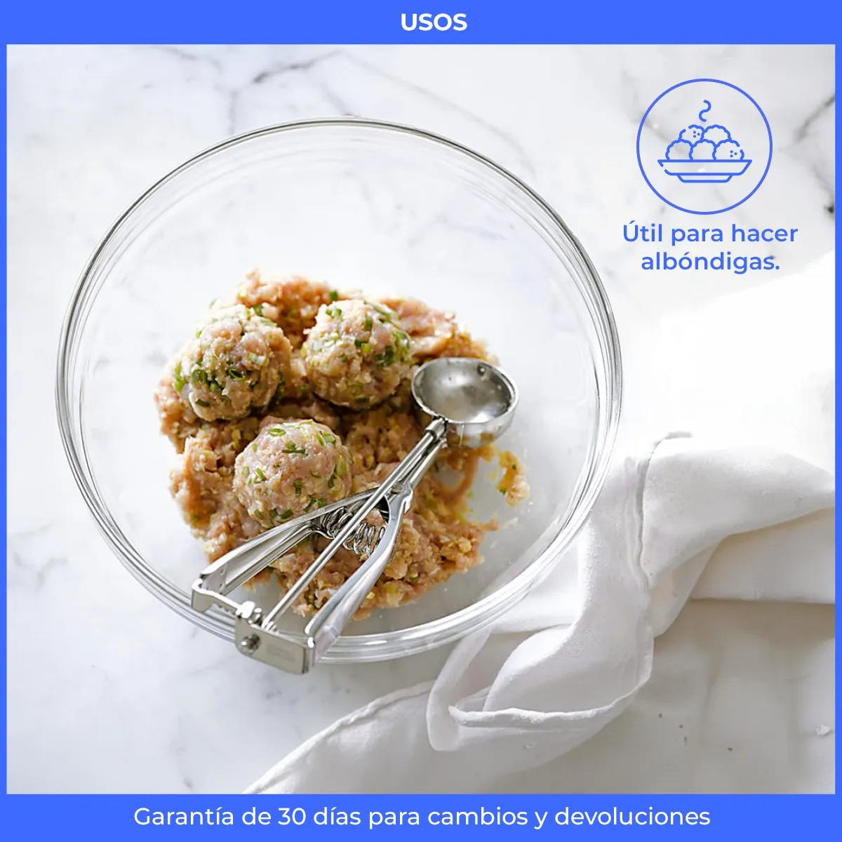 Set 3 Cucharas de Helado 4,5,6 cm - Image 2