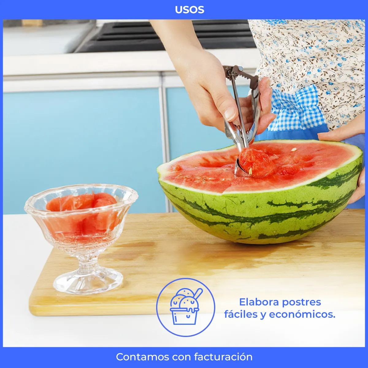 Set 3 Cucharas de Helado 4,5,6 cm - Image 4