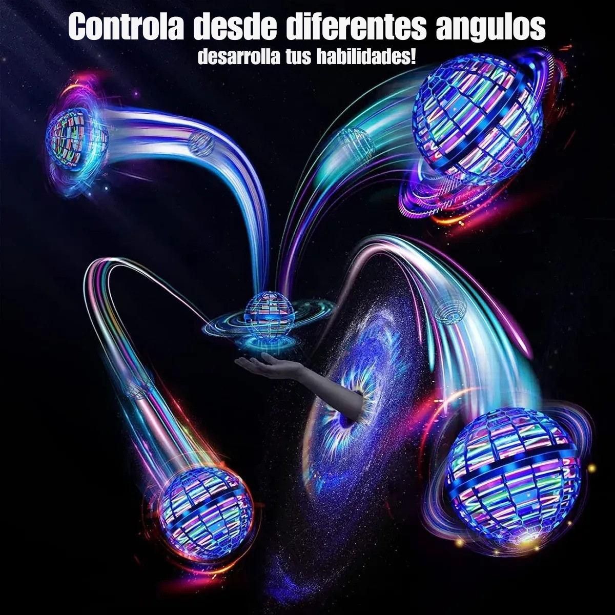 Bola Spinner Magica Volador Drone - Image 2