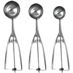 Set 3 Cucharas de Helado 4,5,6 cm